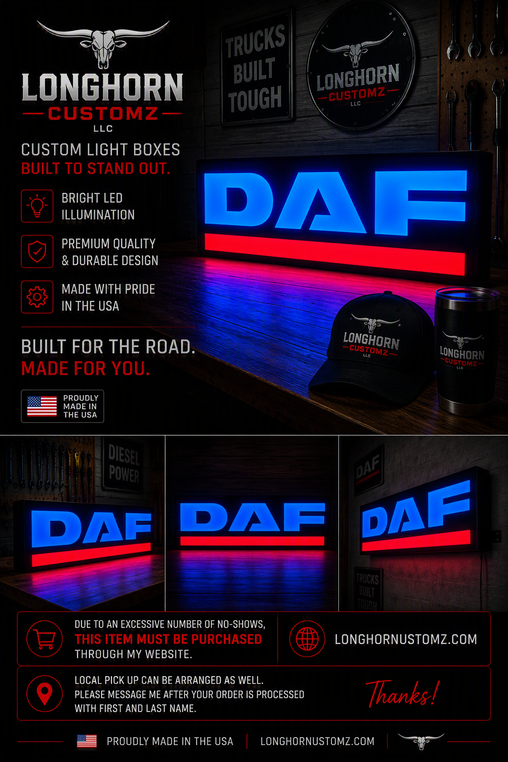 DAF Truck Light Box