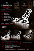 Mack Truck Desktop Inspired Light box