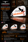 Desk Top Harley Davidson Light Box