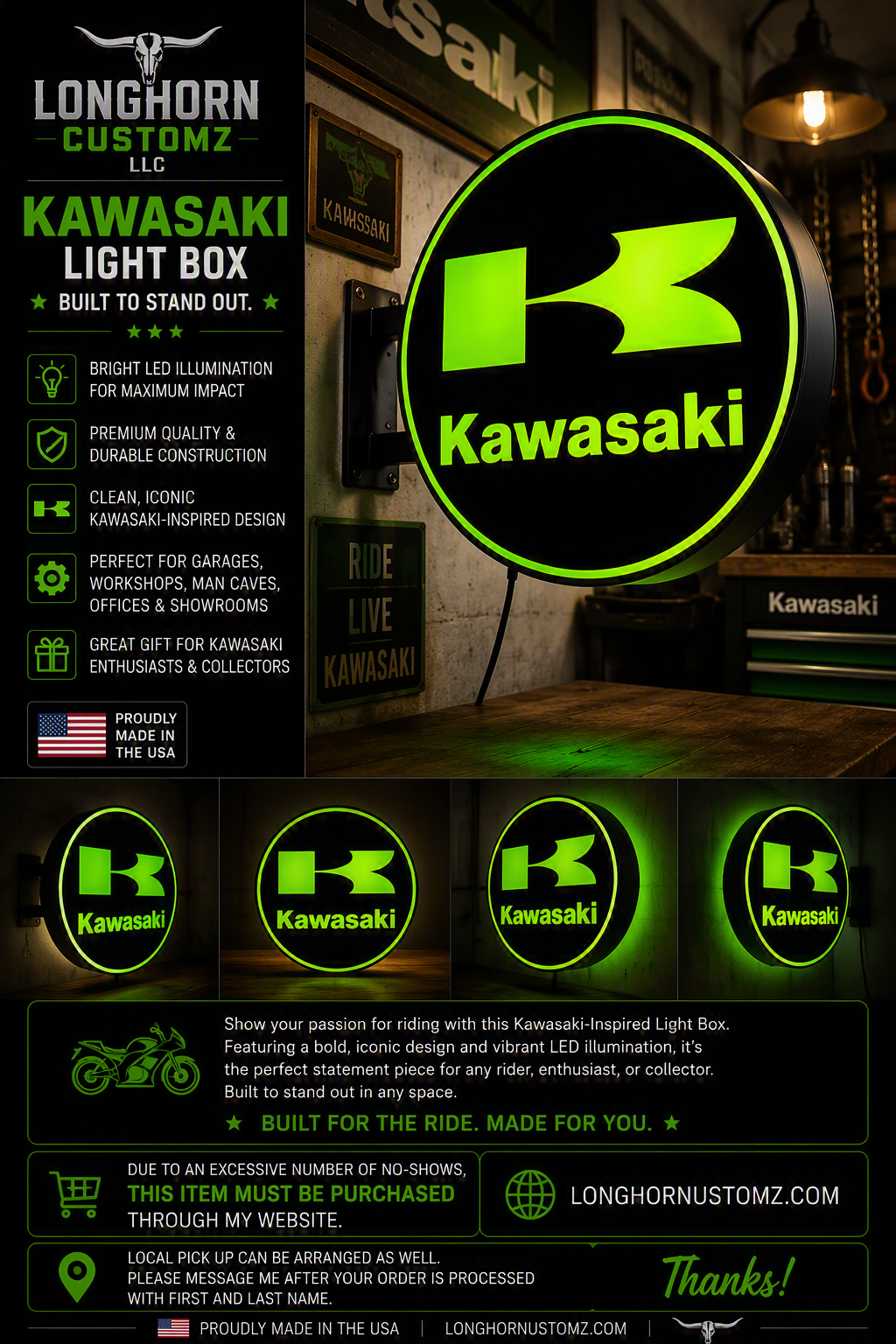 Kawasaki-Inspired Light Box