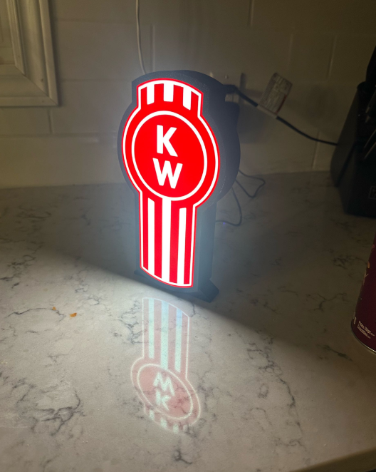 Custom Kenworth Inspired Light Box