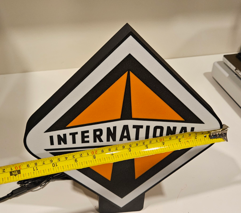 Custom International Trucks Inspired Light Box