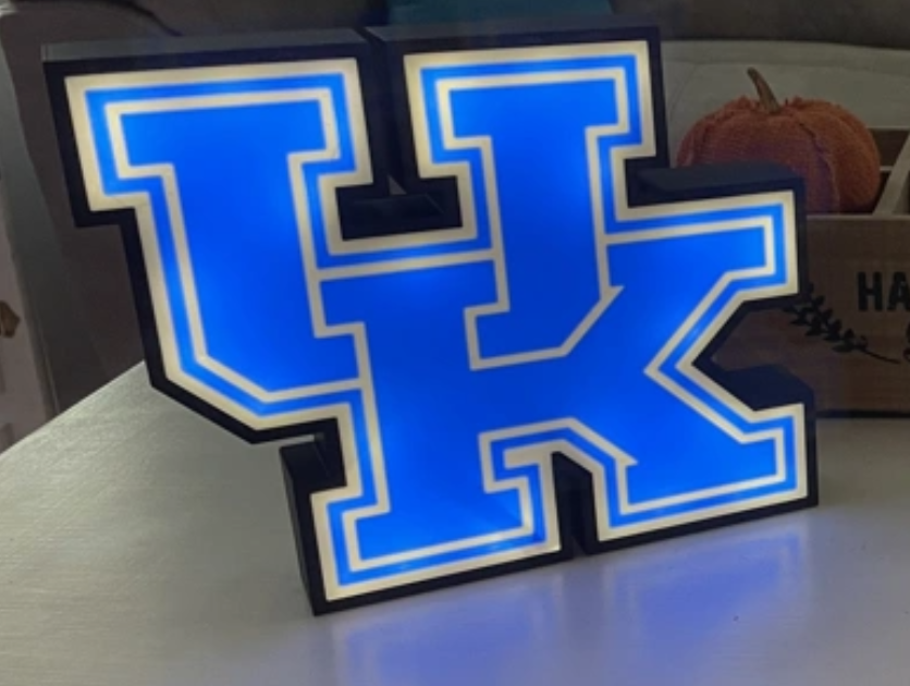 Custom University of Kentucky Light Box