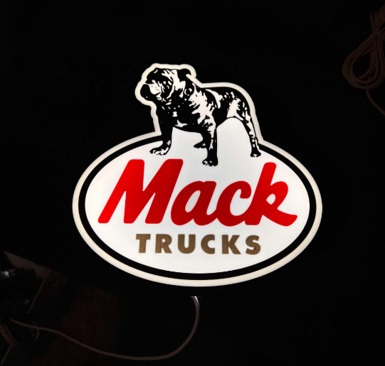 Custom Mack Truck Inspired Light Box