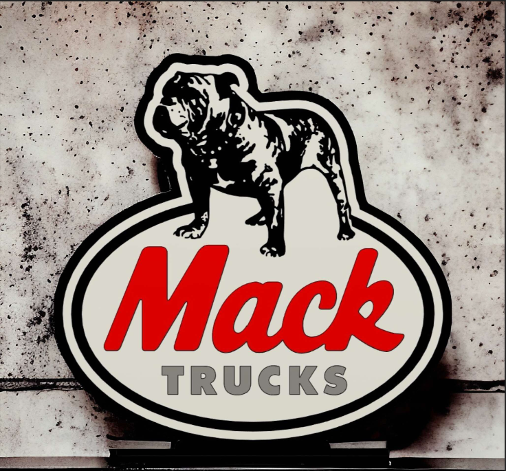 Custom Mack Truck Inspired Light Box