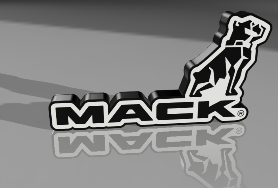 Custom Mack Truck V2 Light Box