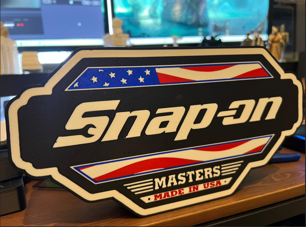 Custom Snap-on Inspired Light Box