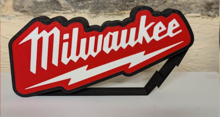 Custom Milwaukee Tool Inspired Light Box