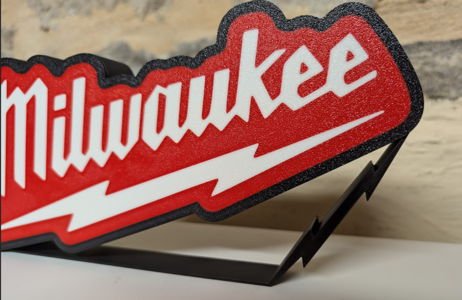 Custom Milwaukee Tool Inspired Light Box