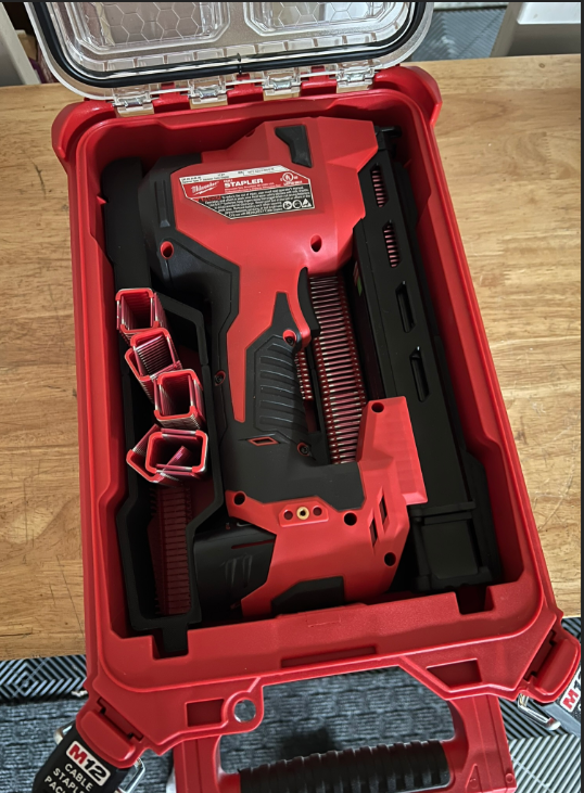 Milwaukee Packout Cable Stapler Insert