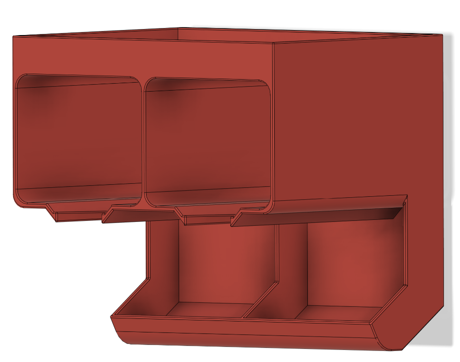 Two Drill Station for Milwaukee Packout Mounting Plate