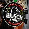Light Duck Lighted Bar Sign