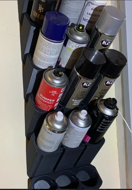 modular spray can 71mm wall holder