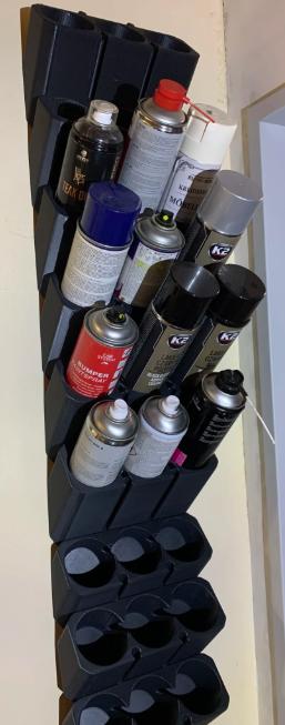 modular spray can 71mm wall holder